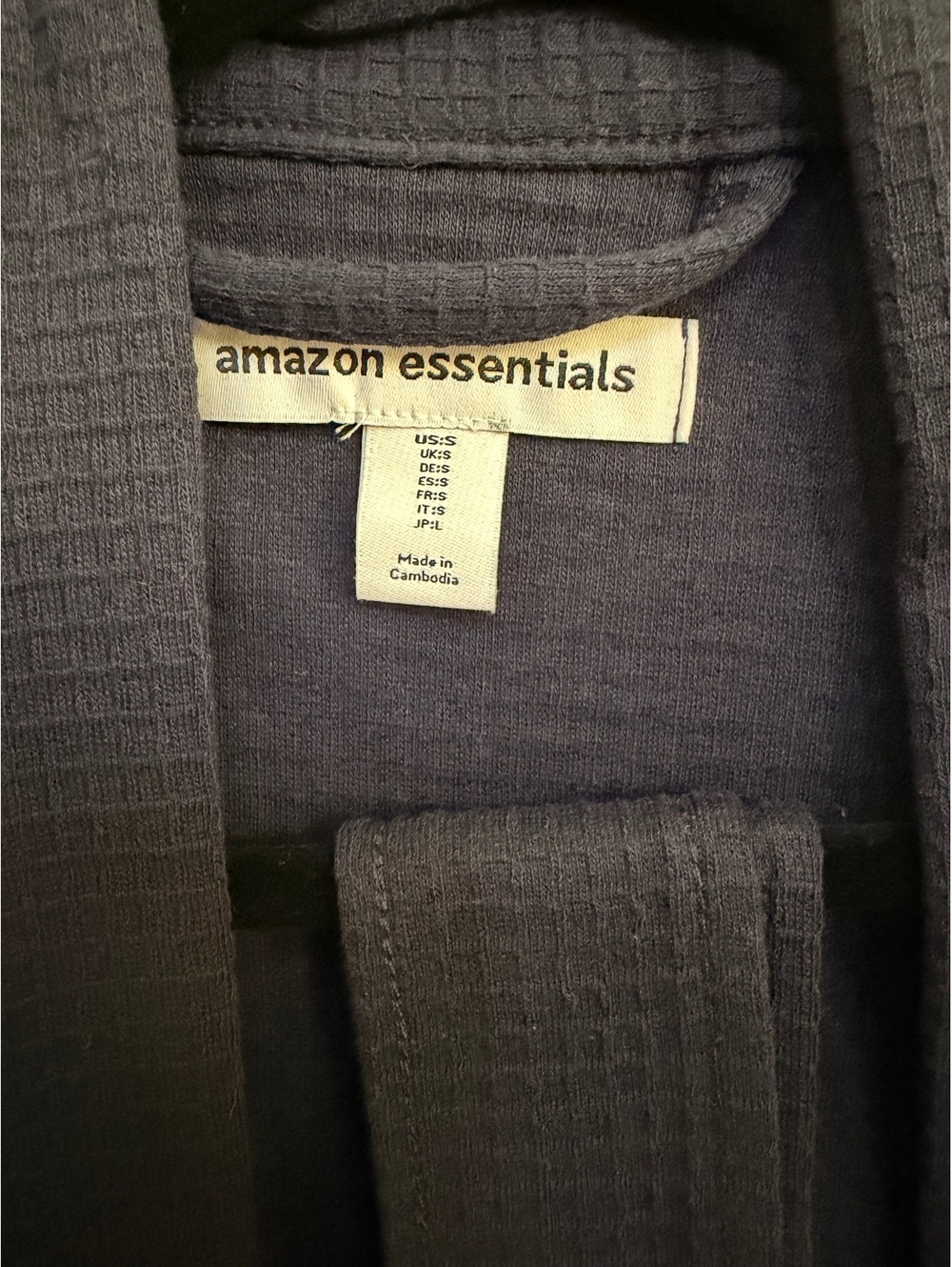 Waffle knit Robe amazon essentials - Picture 2 of 4